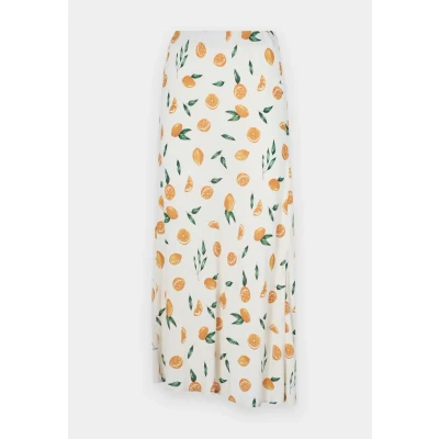 Abbildung von Pieces Pcnya LONG SLIT Skirt Alinienrock, Damen, Größe: Medium, Birch