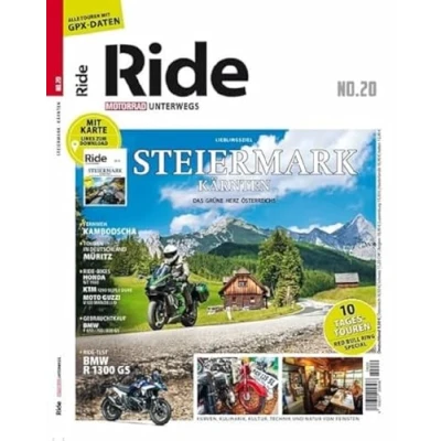 Abbildung von RIDE Motorrad unterwegs, No. 20: Steiermark/Kärnten