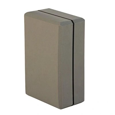 Abbildung von Yoga Asana Brick XXL hellgrau EVA Schaum