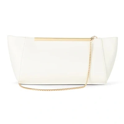 Abbildung von The Drop Harlei Framed Clutch, Knochen, One Size