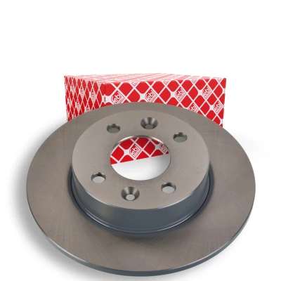 Abbildung von FEBI BILSTEIN 09318 Bremsscheibe Vorderachse 238 8 4 100 voll beschichtet RENAULT: TWINGO 1, CLIO Super 5 Schrägheck