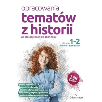 Abbildung von Opracowania tematów z historii dla klas 1 2 liceum i technikum: Od starożytności do 1815 roku