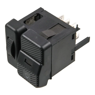 Abbildung von FEBI BILSTEIN 24786 Schalter, Hauptlicht mit Kontrollleuchte VOLKSWAGEN: Passat B3/B4 Variant, Polo II Coupe, Transporter 4 Kastenwagen
