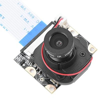 Abbildung von FOSA Raspberry Pi Manuelle IR Cut Nachtsicht Kamera adjustable focus Modul 5 MP HD Webcam ov5647 1080P Video mit 2 Füllen Licht für 2/B +
