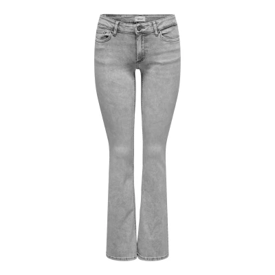 Abbildung von ONLY Onlblush Flared Jeans Bootcut, Damen, Größe: Lx30, Light grey denim