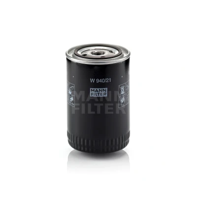 Abbildung von MANN FILTER W 940/21 Ölfilter 3/4 16 UNF Anschraubfilter OPEL: Rekord E1 Limousine, Omega A Senator A, BEDFORD: Blitz