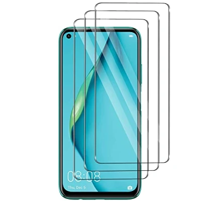 Abbildung von Widrt [3 Pack] tempered glass foil, for Huawei P40 Lite, Premium Temperglas screen protector, free from scratches, 9H hardness, HD, ultra resistant, für Lite