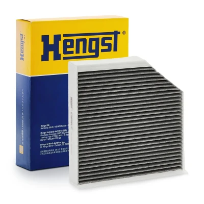 Abbildung von HENGST FILTER E2996LC Innenraumfilter Aktivkohlefilter 250 255 36 AUDI: A6 C7 Avant, A8 D4, A7 Sportback