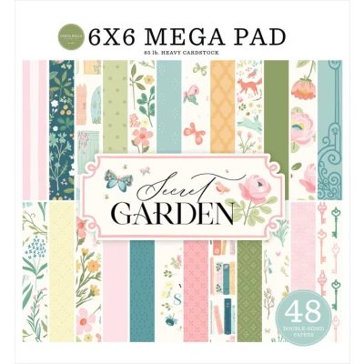 Abbildung von Carta Bella Secret Garden 6x6 Inch Cardmakers Mega Pad (CBGD421031)