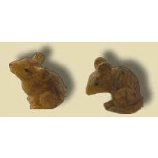 Abbildung von Unbekannt Krippenzubehör Mäuse 2tlg. Höhe 1,4cm geeignet für 11 13cm Figuren