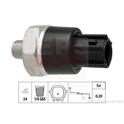 Abbildung von EPS 1.800.166 Öldruckschalter 1/8 GAS Made in Italy OE Equivalent NISSAN: Note II Hatchback, NP300 Pickup, Qashqai / Qashqai+2 I