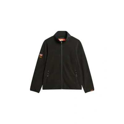 Abbildung von Superdry Fleecejacke, Herren, Größe: Medium, Black