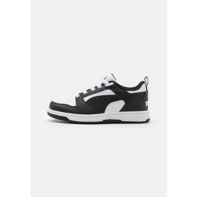 Abbildung von Puma Rebound V6 Unisex Sneaker low White/black für Kinder, Größe: 31, Schuhe