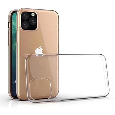 Abbildung von CoverKingz Handyhülle kompatibel mit iPhone 11 Pro [5,8 Zoll] Silikonhülle Soft Case Bumper Durchsichtig Handy Hülle Slim Cover Transparent