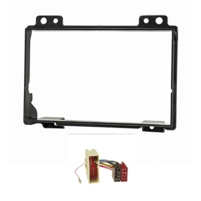 Abbildung von tomzz Audio Doppel DIN Radioblende Set passt für Ford Fiesta JH1 JD3 Fusion JU2 sc Autoradio