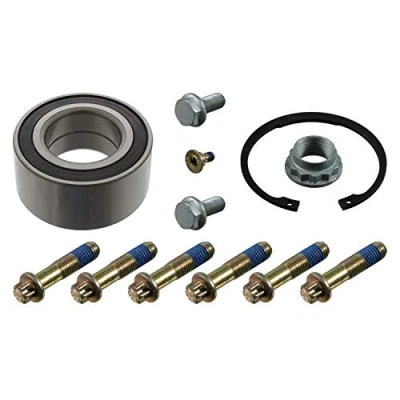 Abbildung von FEBI BILSTEIN 21873 Radlagersatz Hinterachse links, rechts mit Achsmutter Sicherungsring, Schrauben 84 Schrägkugellager