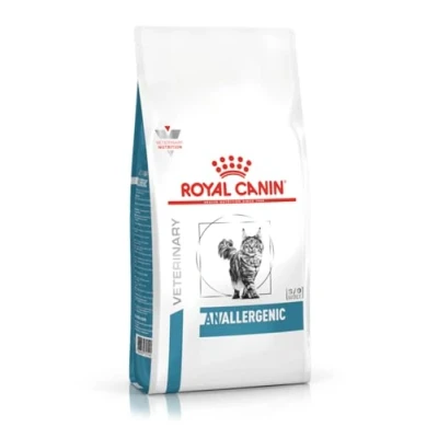 Abbildung von Royal Canin Veterinary Anallergenic für Katzen 4 kg Trockennahrung Diät Alleinfuttermittel ausgewachsene Stark hydrolysiertes Protein