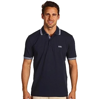 Abbildung von BOSS Polohemd Herren, Marineblau, S