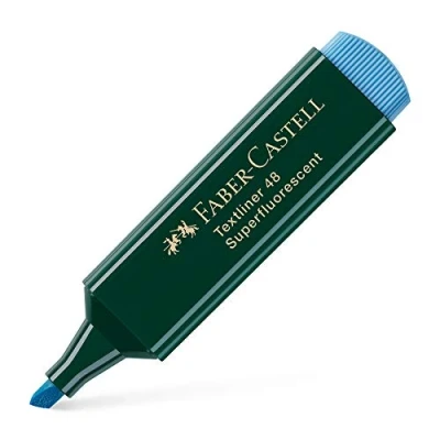 Abbildung von Faber Castell Marker Textliner 1548, (1 tlg), Textmarker mit Kappe