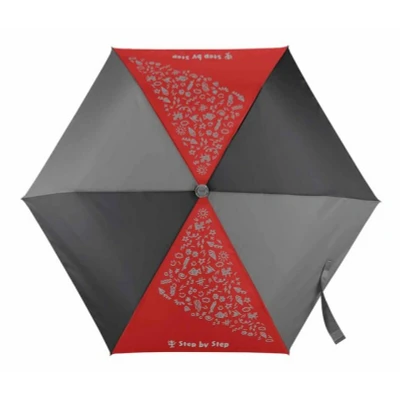 Abbildung von Step by Rucksack Regenschutz Regenschirm Magic Rain EFFECT