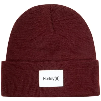 Abbildung von Hurley Herren M Seaward Beanie Hut, burgunderfarben, Einheitsgröße EU