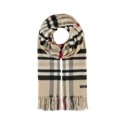 Abbildung von Fraas Plaid Cashmink MADE IN Germany Schal, Damen, Größe: One Size, Latte