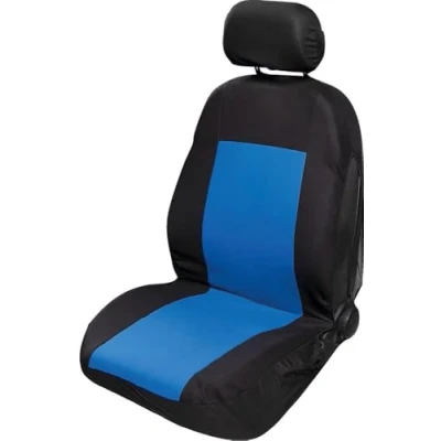 Abbildung von START Saturn 10741 Sitzschonbezug schwarz, Blau Polyester vorne