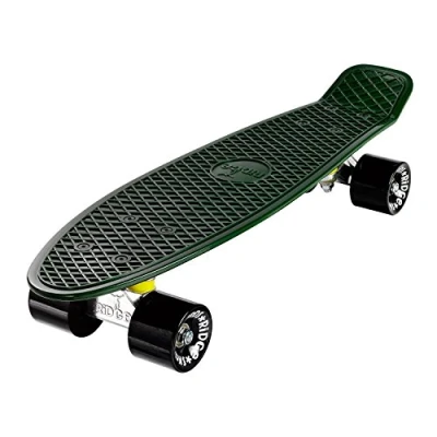 Abbildung von Ridge Skateboards Organics 27&quot; Cruiser Nickel Board, 69cm, EU hergestelltes Skateboard, Komplett
