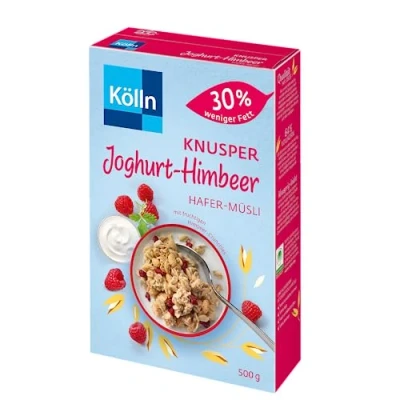 Abbildung von Kölln Müsli Knusper Joghurt Himbeer 30% weniger Fett 500G