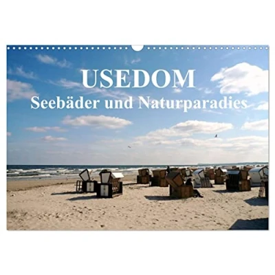 Abbildung von USEDOM Seebäder und Naturparadies (Wandkalender 2025 DIN A3 quer), CALVENDO Monatskalender