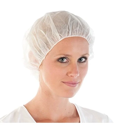 Abbildung von HYGOSTAR Bettina Baretthaube, ø 53 cm, 1 Packung = 100 Stück, weiß