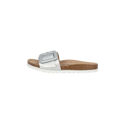 Abbildung von Palado by Sila Sahin Arrus Pantolette flach, Damen, Größe: 37, Silber metallic Schuhe