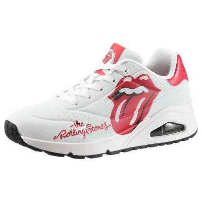 Abbildung von Skechers Sport UNO Sneaker low, Damen, Größe: 35, White/red Schuhe