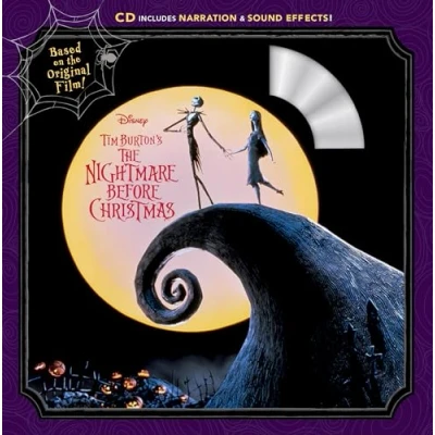 Abbildung von Tim Burton&#039;s: The Nightmare Before Christmas Book &amp; CD: Read Along Story and CD