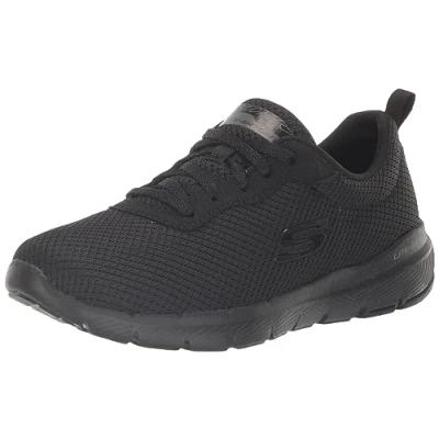 Abbildung von Skechers Sport FLEX Appeal 4.0 Sneaker low schwarz, Damen, Größe: 39.5, Schwarz Schuhe