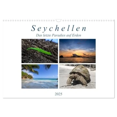 Abbildung von Seychellen Das letzte Paradies auf Erden (Wandkalender 2025 DIN A3 quer), CALVENDO Monatskalender