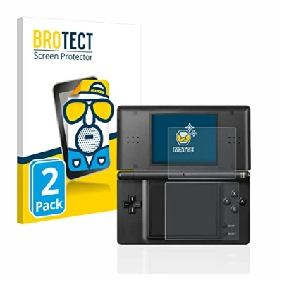 Abbildung von BROTECT Entspiegelungs Schutzfolie für Nintendo DS LITE (2 Stück) Matte Displayschutz Folie, Anti Reflex, Fingerprint