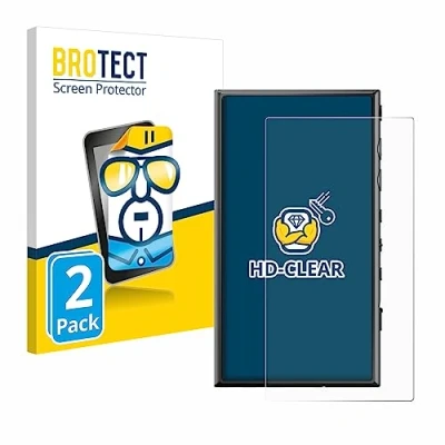 Abbildung von BROTECT (2 Stück Schutzfolie für Sony Walkman NW A306 Displayschutz Folie Ultra Klar