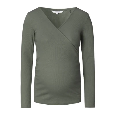 Abbildung von Noppies SARA Langarmshirt, Damen, Größe: Small, Olive