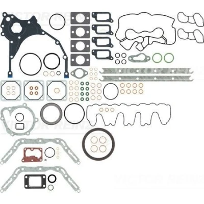 Abbildung von REINZ 01 29061 04 Dichtungsvollsatz, Motor mit Ventilschaftabdichtung, ohne Zylinderkopfdichtung, Wellendichtring Kurbelwelle