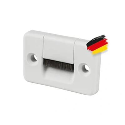 Abbildung von BAUHELD Rollladen Gurtführung 5 Stück, [Schnelle Montage], Aufputz / Unterputz Gurtwickler für Rolladengurt 14mm &amp; 23mm, Weiß