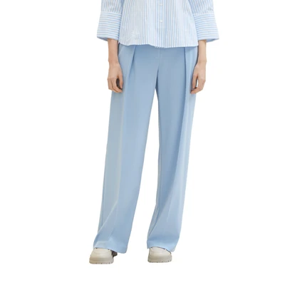 Abbildung von TOM TAILOR Bundfaltenhose &quot;Lea Wide Leg&quot;, mit weitem Bein