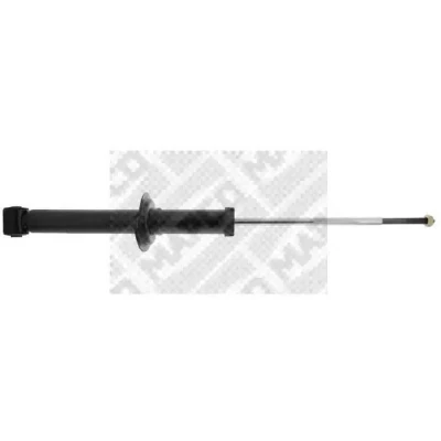 Abbildung von MAPCO 40812 Stoßdämpfer Hinterachse Gasdruck Zweirohr Federbein oben Stift, unten Auge AUDI: 80 B3, B2, 90 B3