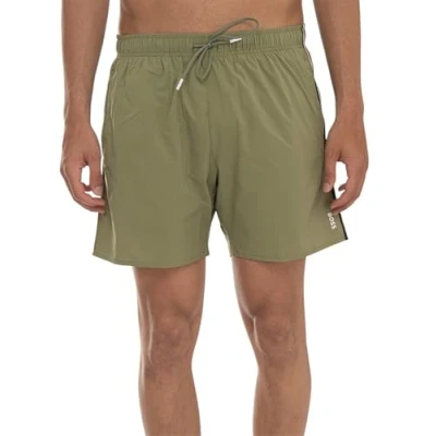 Abbildung von BOSS Iconic Badeshorts, Herren, Größe: Small, Medium green