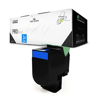 Abbildung von MWT Cyan Toner kompatibel für Lexmark CS421 CS521 CS622 CX421 CX522 CX622 CX625 ersetzt 78C20C0 ca.1400 Seiten