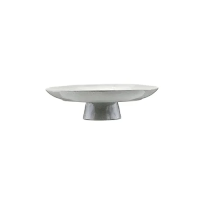 Abbildung von House Doctor 206260840 Kuchenplatte, Rustic, Grau/Blau, Dm: 32 cm, h: 8,3 Finish/Farbe kann variieren, Aluminium