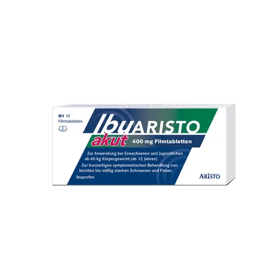 Abbildung von Ibuaristo akut 400 mg Filmtabletten 10 St