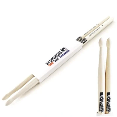 Abbildung von keepdrum 7A Hickory Drumsticks Schlagzeug Stöcke 1 Paar
