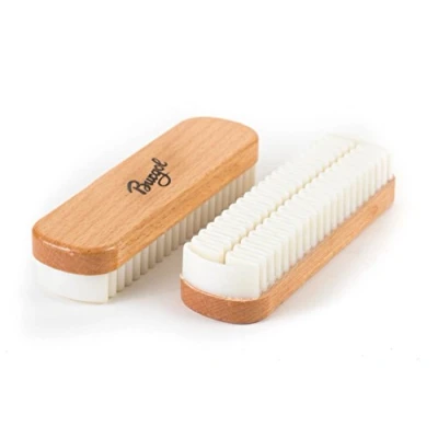 Abbildung von Burgol Reinigungsbürste Kreppbürste, Schuhe, (Packung, Schuhbürste), Geeignet für Rauleder. Zum Ausbürsten &amp; Entfernen von Staub, Schmutz.