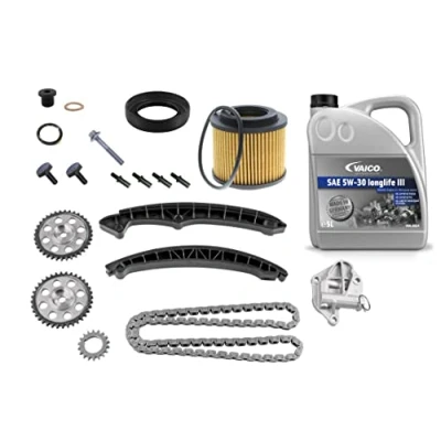 Abbildung von VAICO V10 10014 Steuerkettensatz SKODA: Fabia 2 Schrägheck, Combi, Roomster, SEAT: Ibiza 4 Sportcoupe, ST